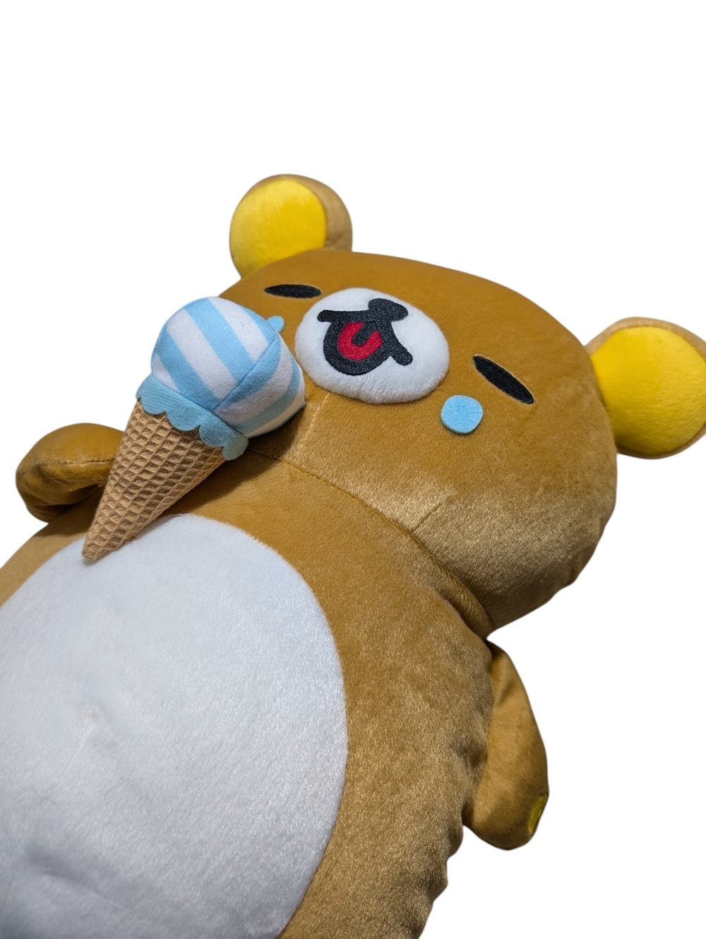 Large Rilakkuma Eating Ice Cream